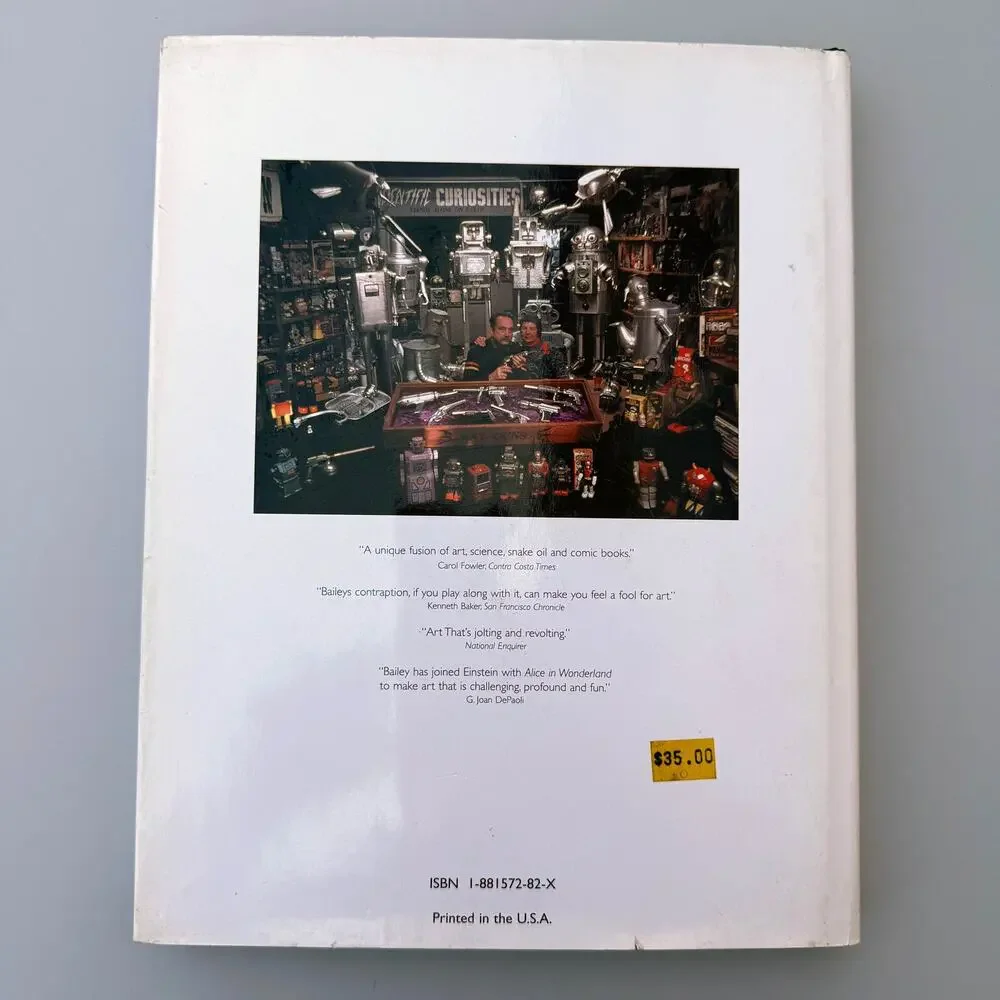Clayton Bailey Happenings in the Circus of Life Metal and Ceramic Sculpture Book